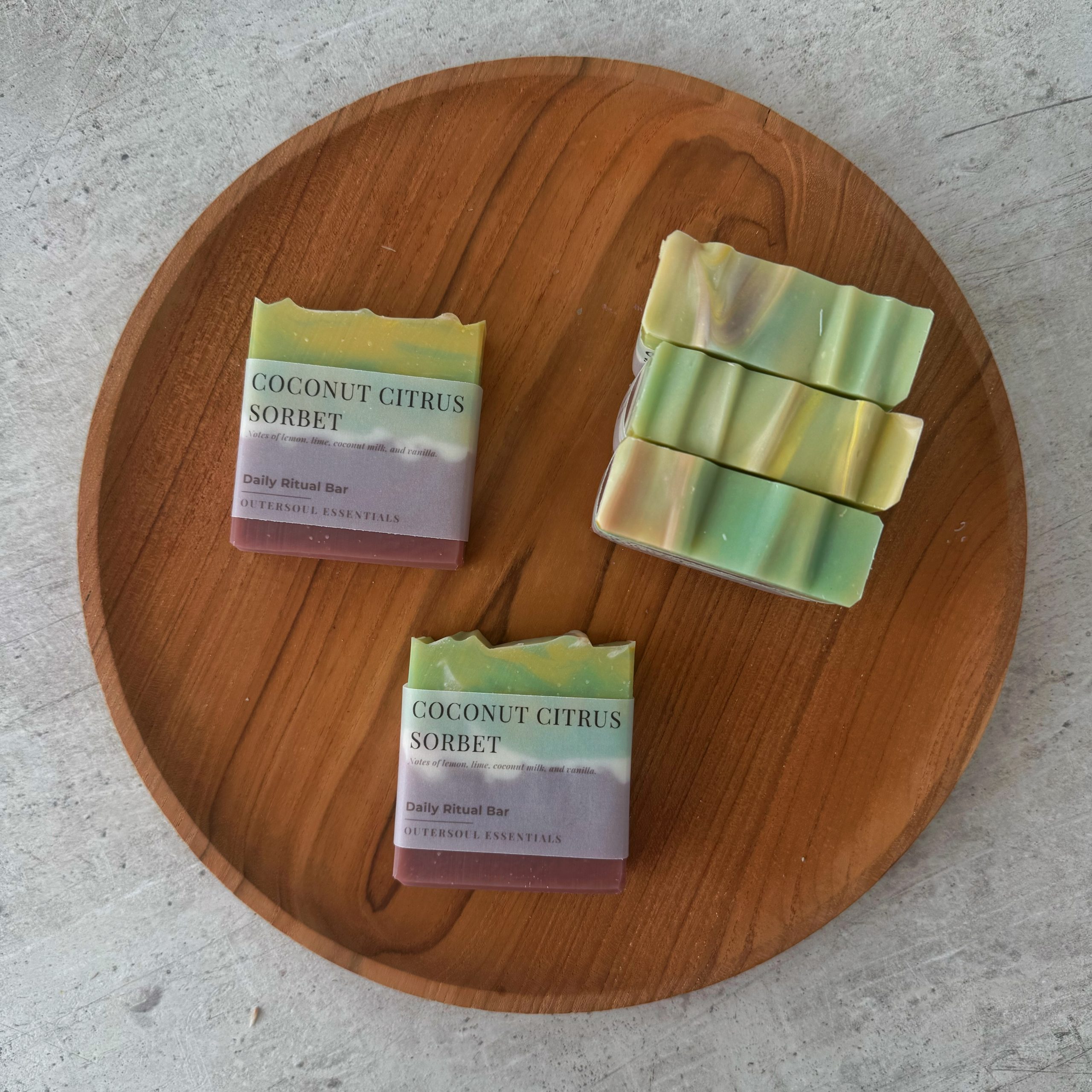 Coconut Citrus Sorbet